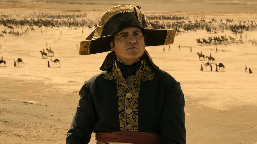 Joaquin Phoenix jako Napoleon w filmie Scotta