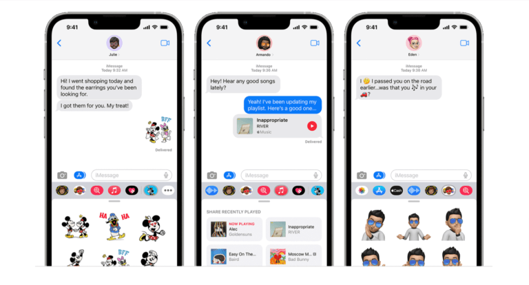 iMessage i kolory wiadomości z RCS na iPhone