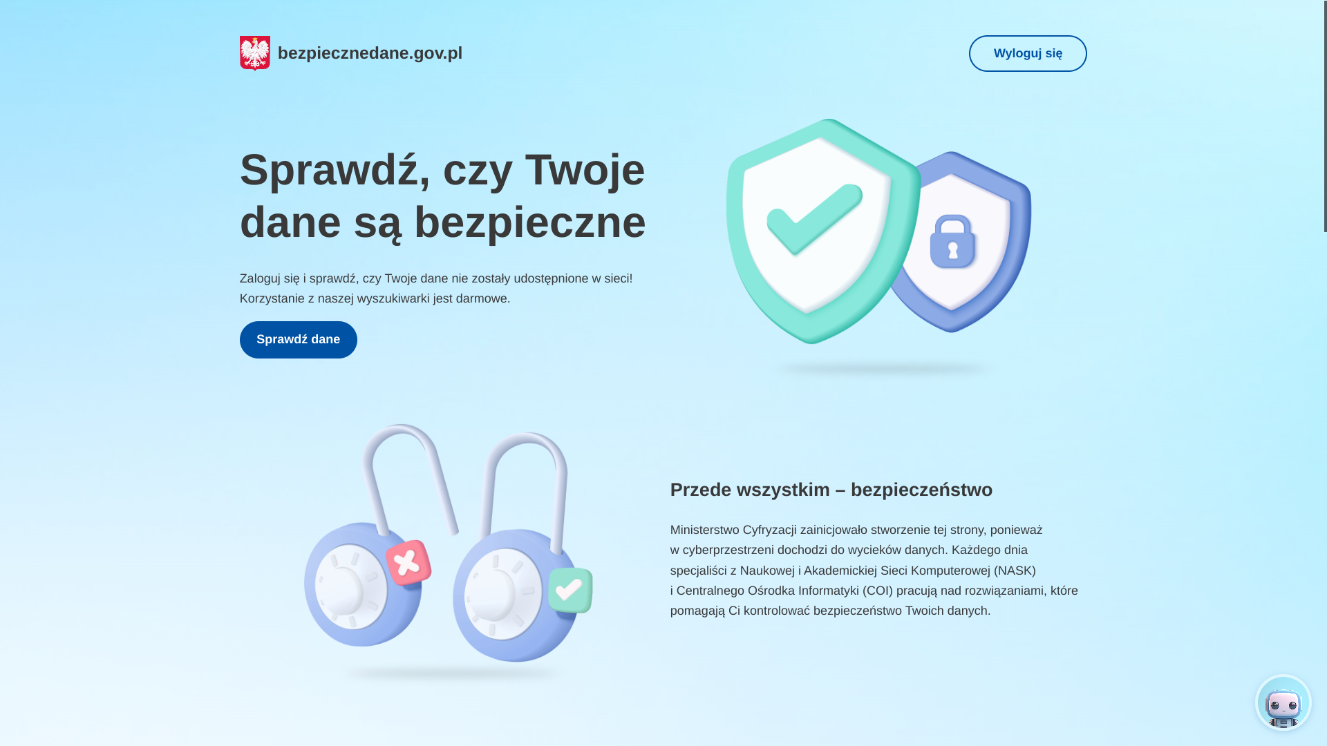 Wyciek danych z Alab strona serwisu bezpiecznedane.gov.pl