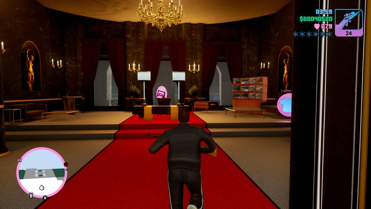 Zrzut ekranu z gry GTA Vice City