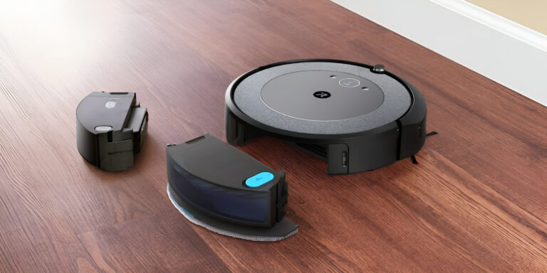iRobot Roomba Combo i5 na podłodze