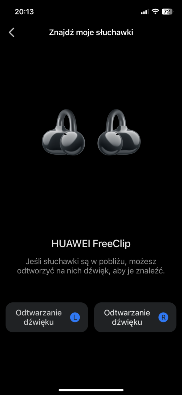 Aplikacja Huawei AI Life i słuchawki Huawei FreeClip