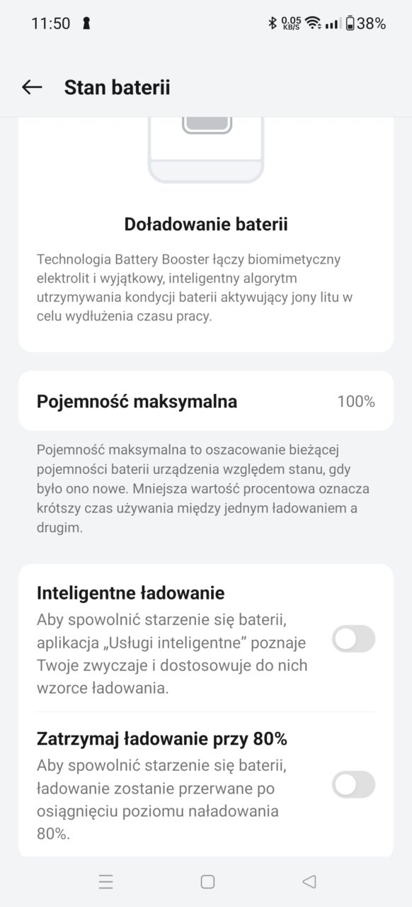 Recenzja OnePlus 12. Zrzuty ekranu. OxygenOS, Android 14