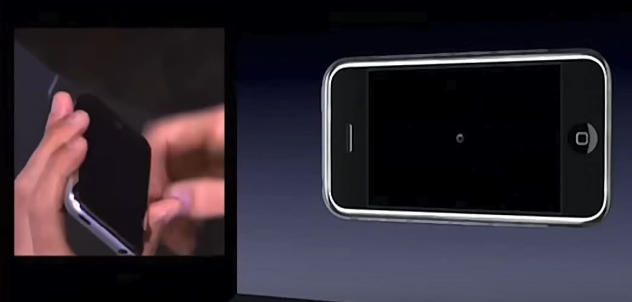 pierwszy iPhone i iPhone OS 1 prezentacja konferencja