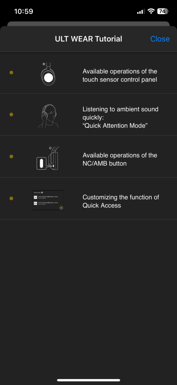 Sony Connect Headphones - aplikacja do obsługi słuchawek Sony ULT Wear
