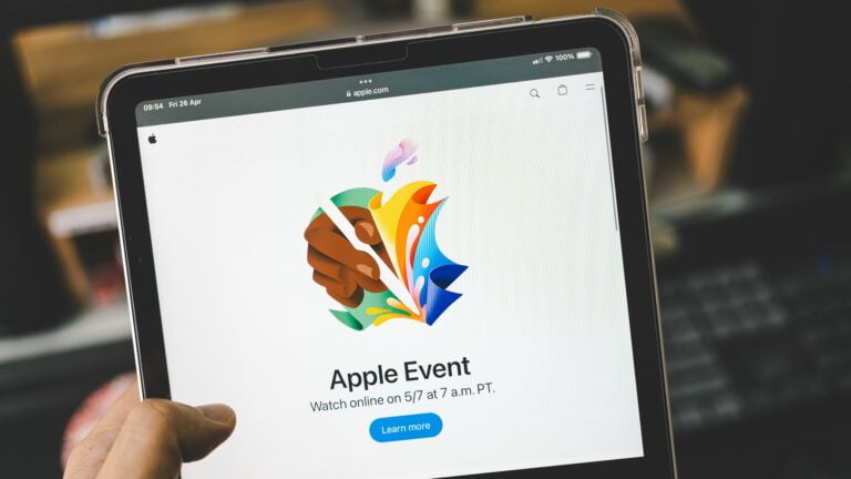 Otwarta strona apple.com z informacją o apple event