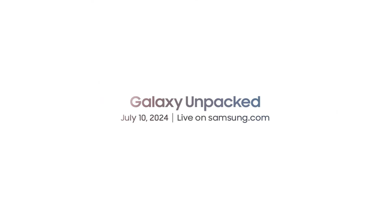 Samsung Galaxy Unpacked. 10 lipca 2024. Transmisja na żywo na samsung.com.