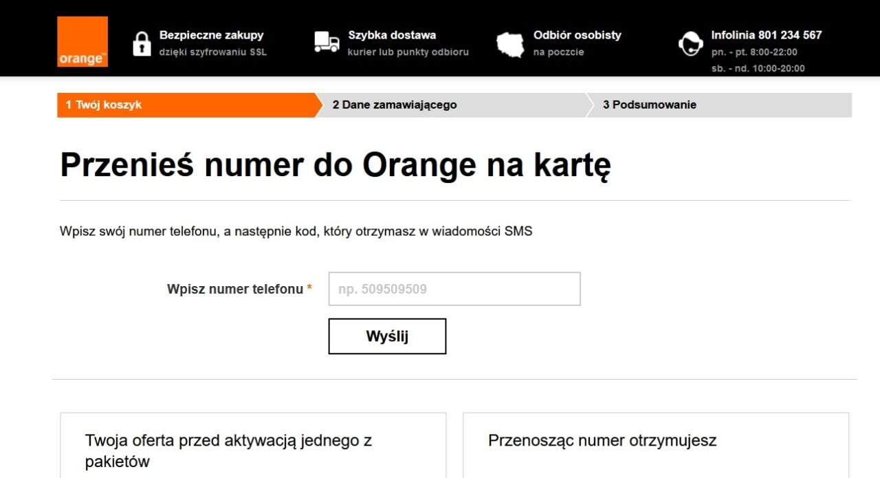 jak przenieść numer do orange formularz przenoszenia numeru