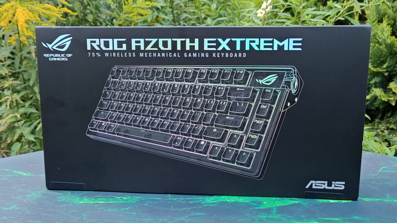 Pudełko klawiatury ASUS ROG Azoth Extreme