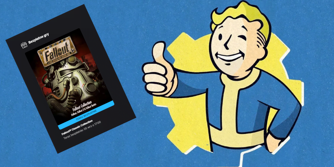 Fallout za darmo w Epic Games Store. Musicie się spieszyć