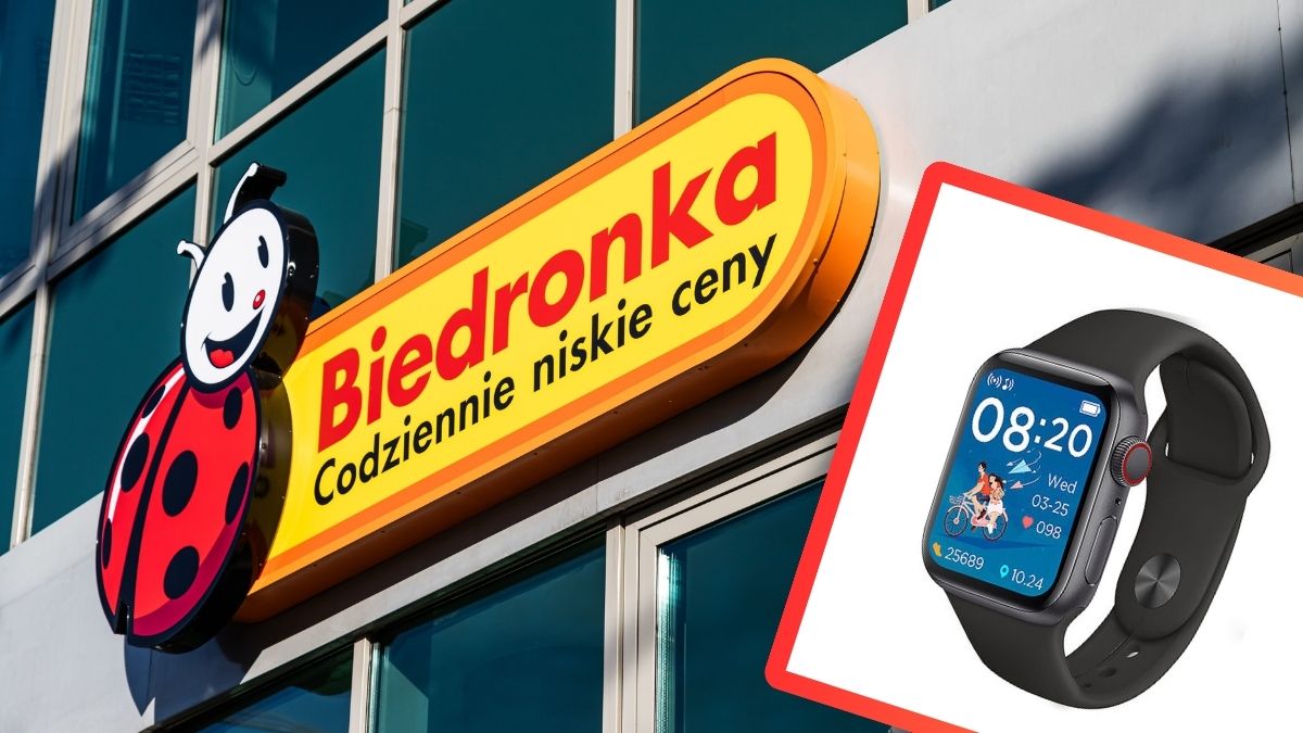 Biedronka cu o promoție pentru un smartwatch asemănător Apple Watch. Este surprinzător de ieftin