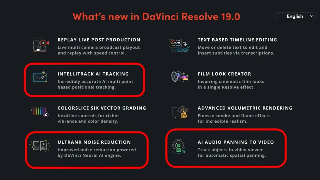 Co nowego w DaVinci Resolve 19.0