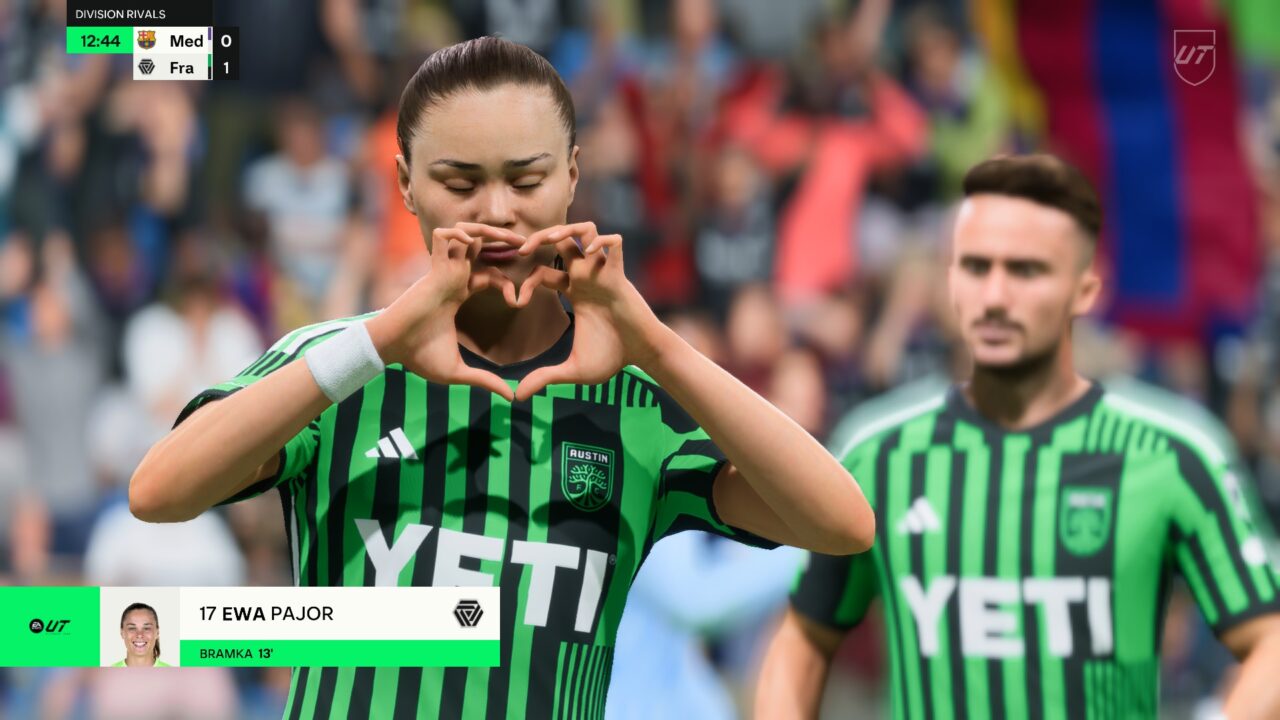 Zrzut ekranu z gry EA Sports FC 25