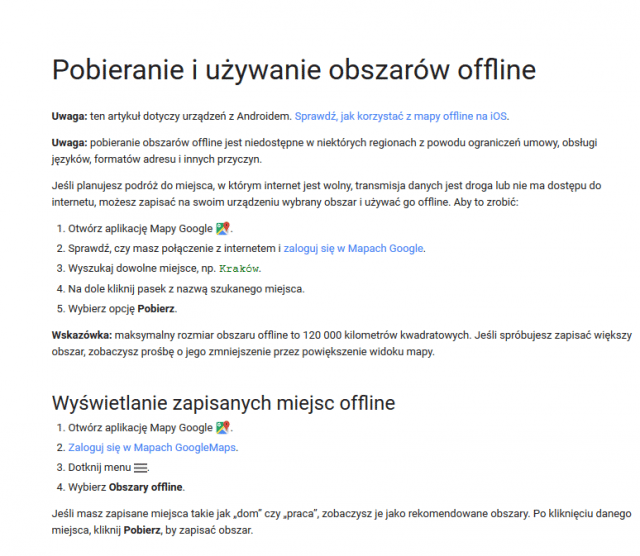 google-jak-korzystac-z-map-offline-131414