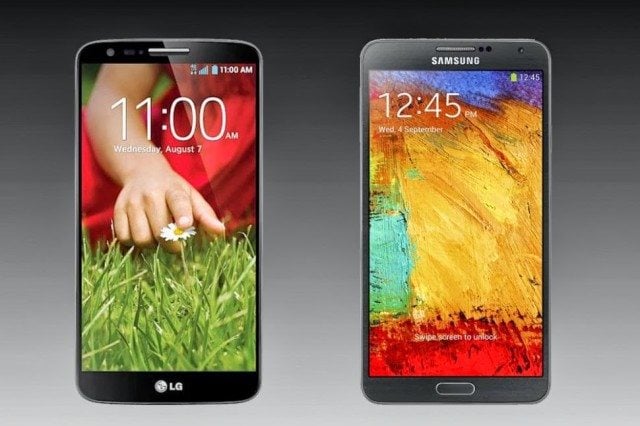 Galaxy S4 vs G2