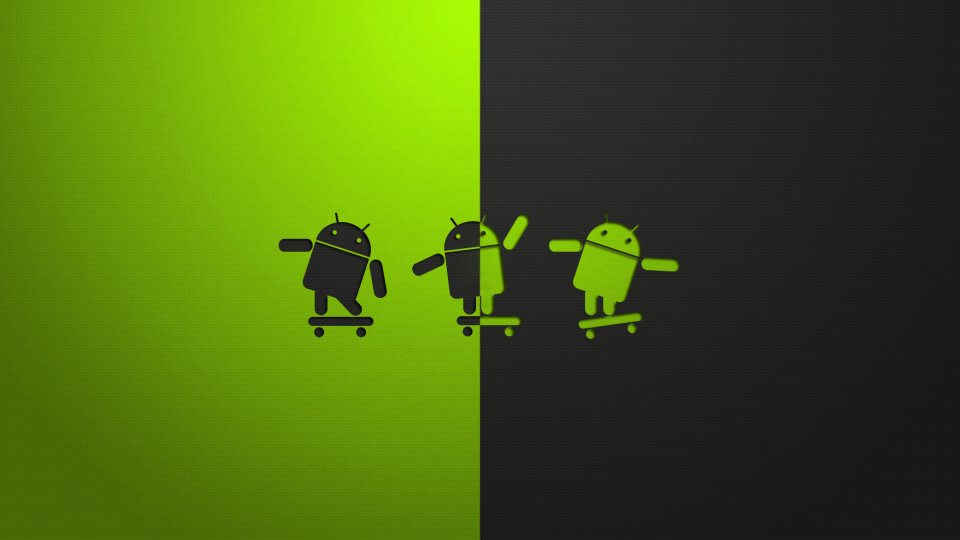 Android-Green-Black-Wallpaper-Image