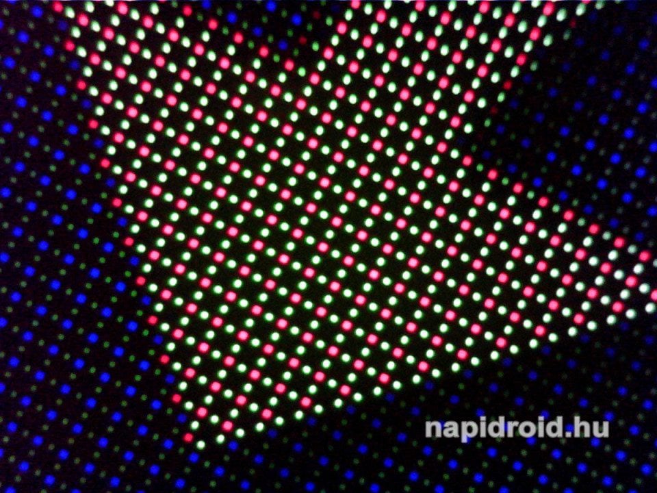 Diamond-pixel-matrix