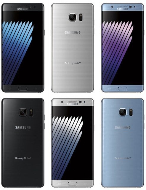 Samsung Galaxy Note7 wygląd