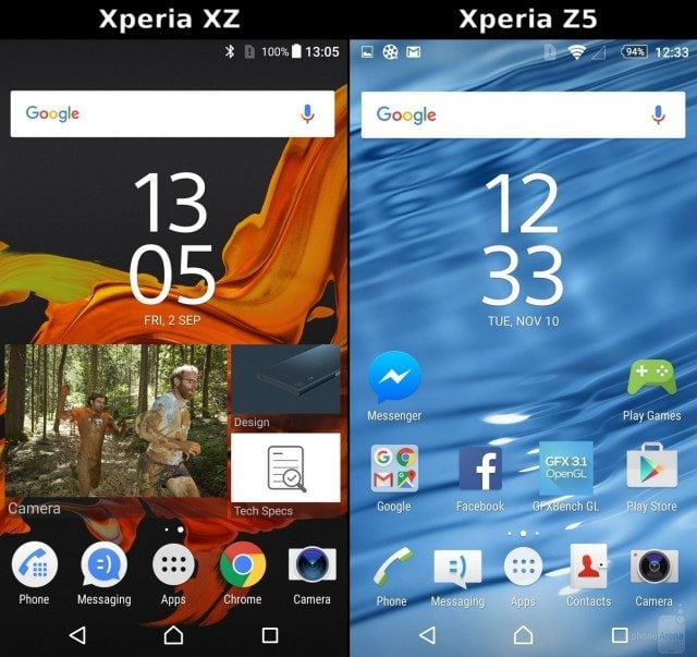 Sony-Xperia-XZ-vs-Xperia-Z5-interface-comparison