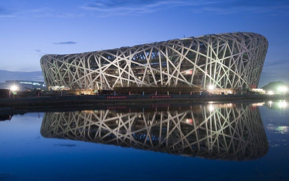 stadion narodowy pekin chiny huawei