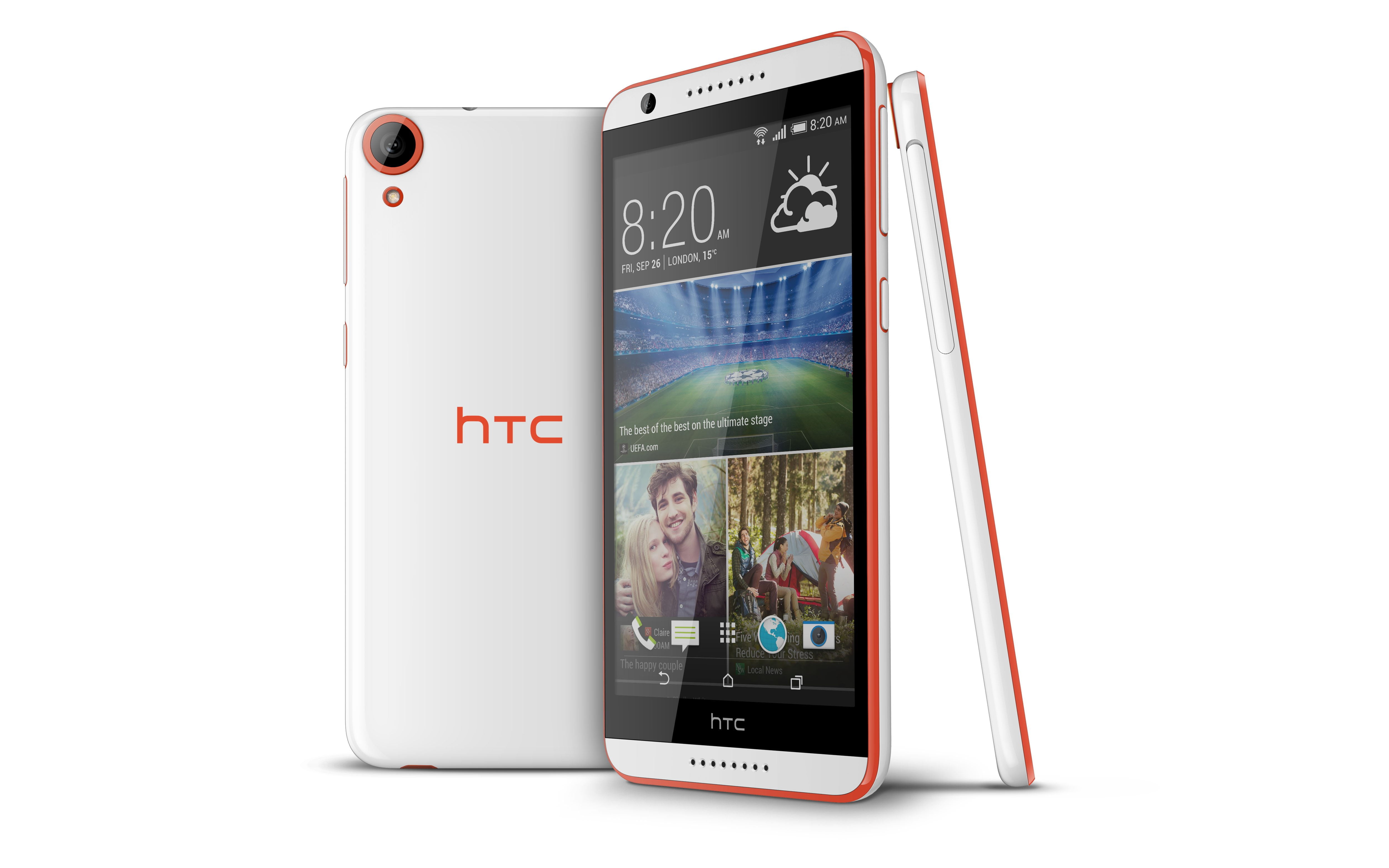 HTC Desire 820_Tangerine White