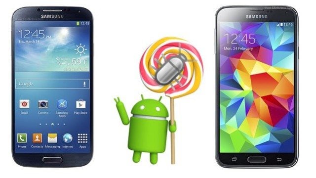 samsung galaxy s4 s5 problem lollipop android 5.0