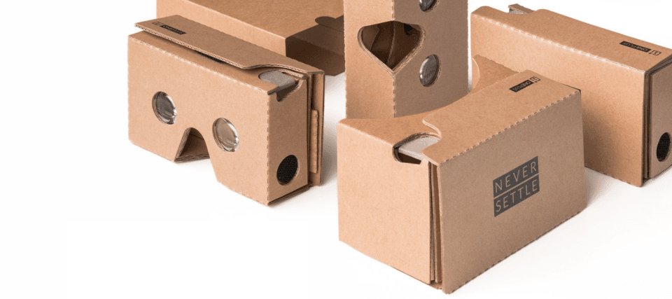 oneplus cardboard google 1+1 1+2