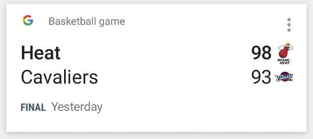 google now sport mecze