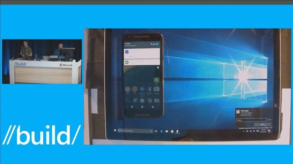 windows 10 anniversary update android powiadomienia obsluga