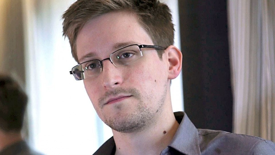 Former U.S. spy agency contractor Edward Snowden is interviewed