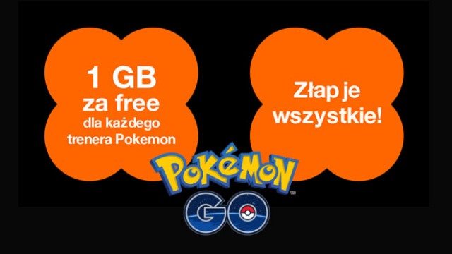 orange pokemon go promocja internet powerbank