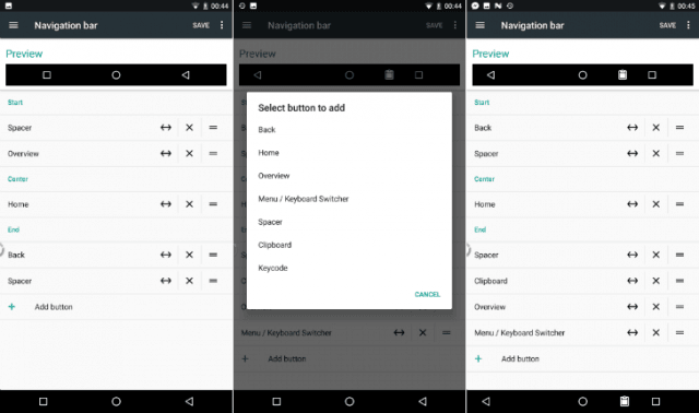 android nougat 7.0 pasek klawisze paski system ui tuner
