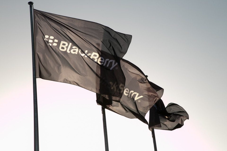 Blackberry flaga logo